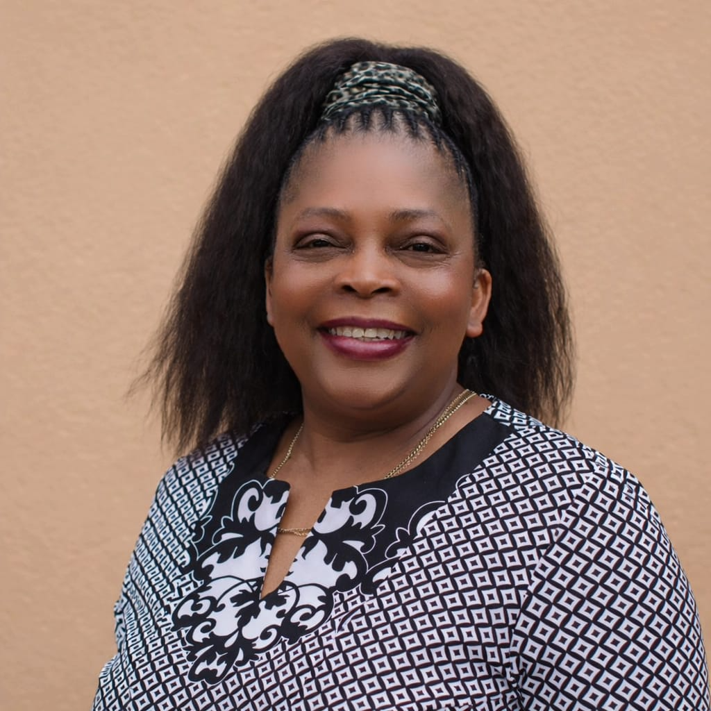 Lois Chingandu in a leadership setting.