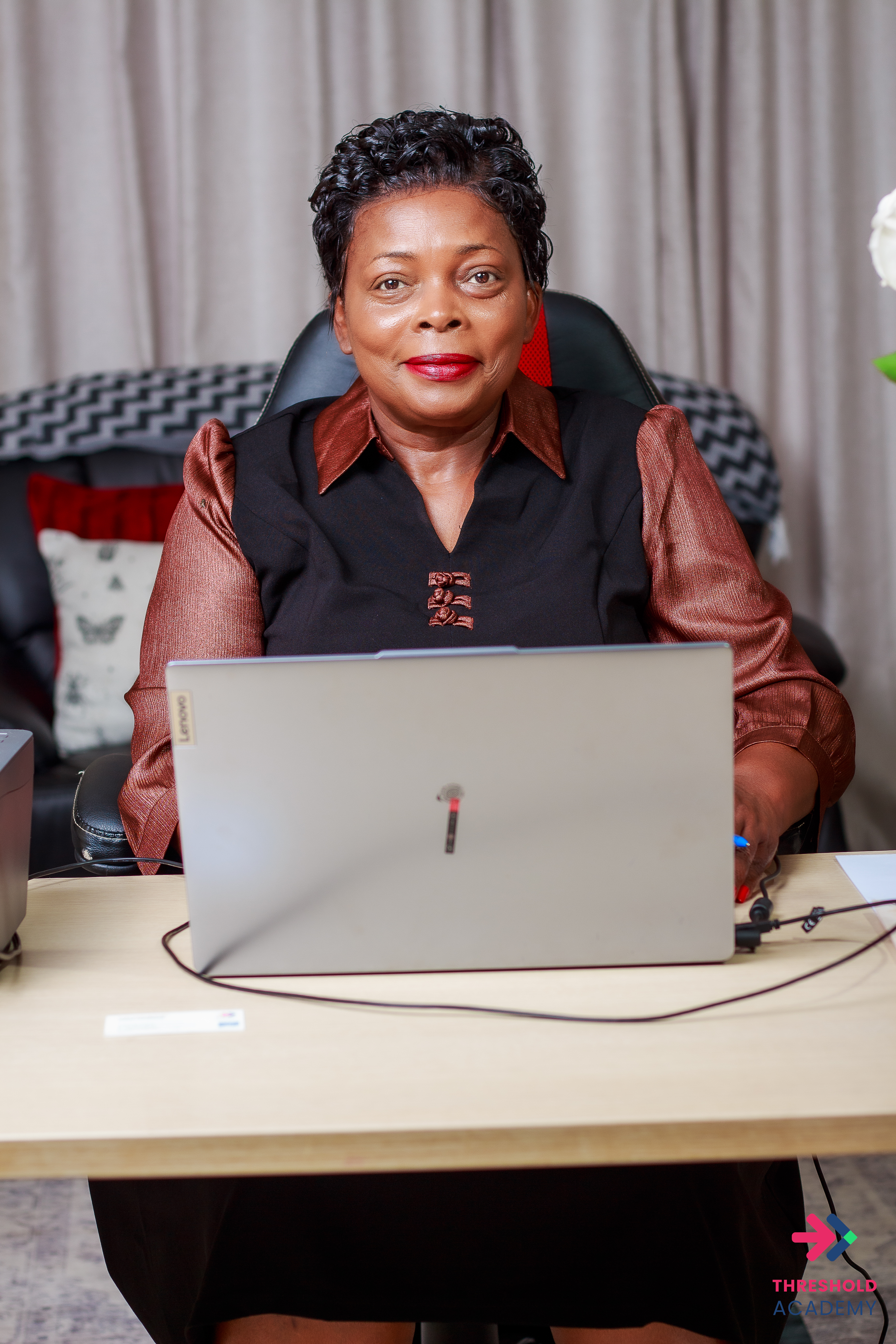 Lois Chingandu, founder of Threshold Academy.